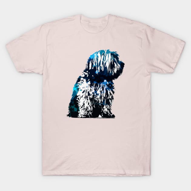 Floof Havanese Stencil Design T-Shirt by Furrban